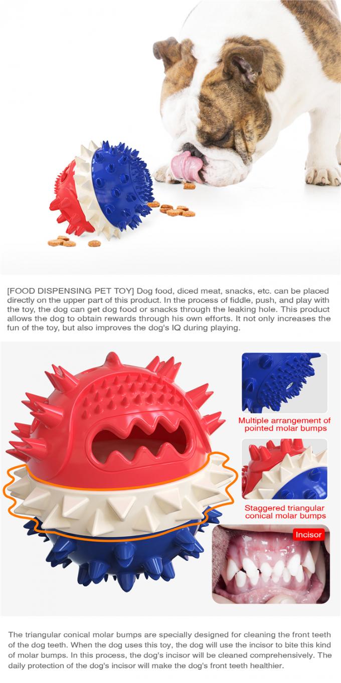 Mordedura molar personalizada Toy For Cleaning Pet Teeth del animal doméstico material sano