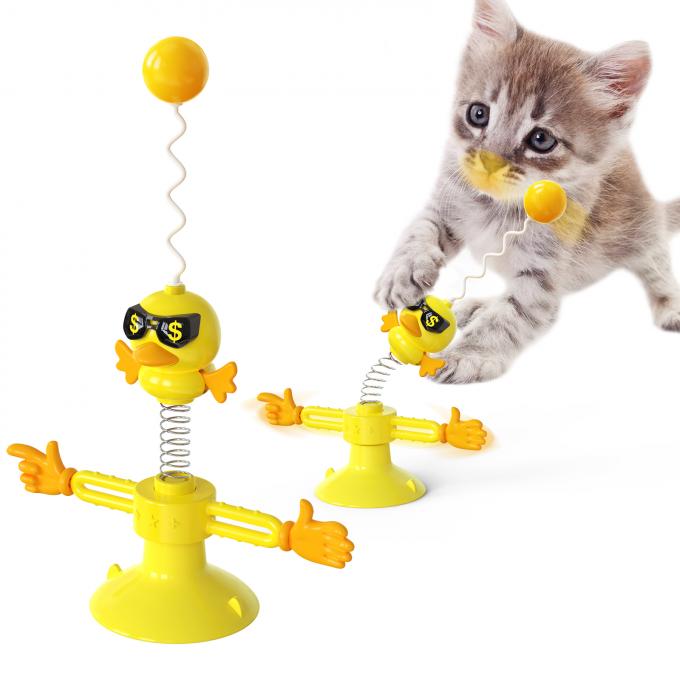 Animal doméstico casero con mejores ventas Cat Toy With Custom del pájaro de la primavera del uno mismo-ey
